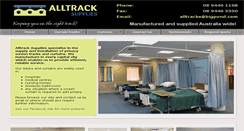 Desktop Screenshot of alltracks.com.au