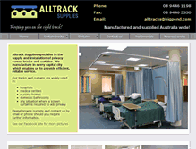 Tablet Screenshot of alltracks.com.au